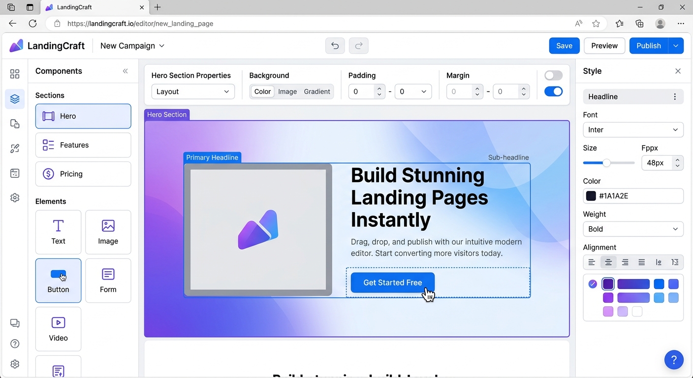 Landing Pages & Product Launches