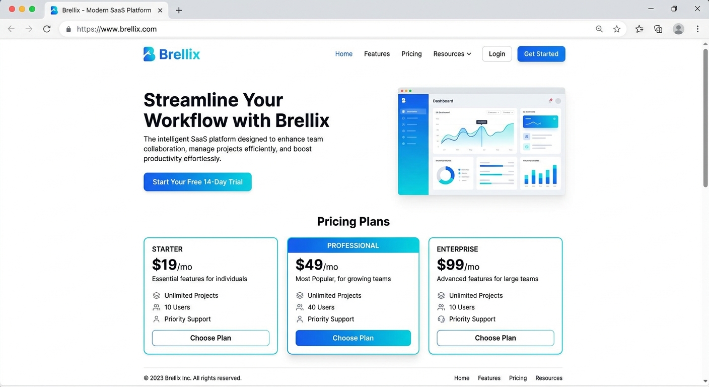 Landing pages